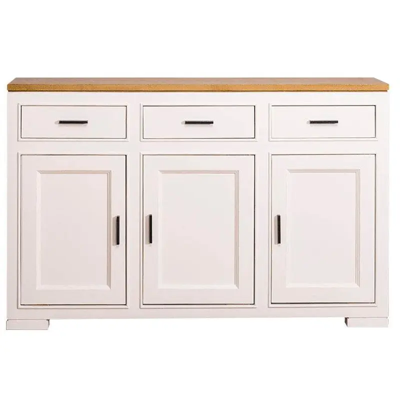 Sideboard aus Massivholz mit 3 Schubladen und 3 Türen