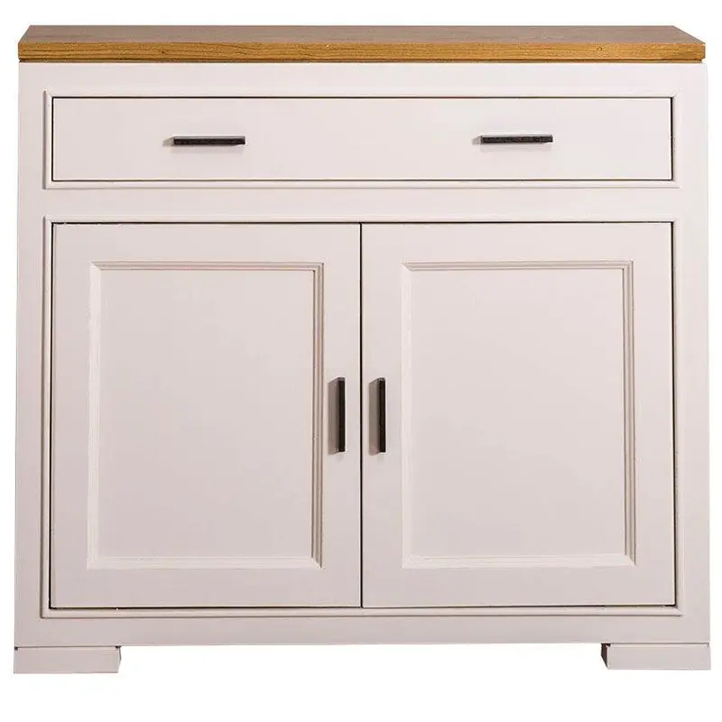 Sideboard aus Massivholz mit Doppeltür und Schublade