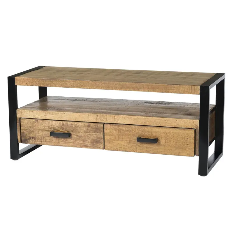 Sideboard Nairobi aus Mangoholz 120cm - Braun