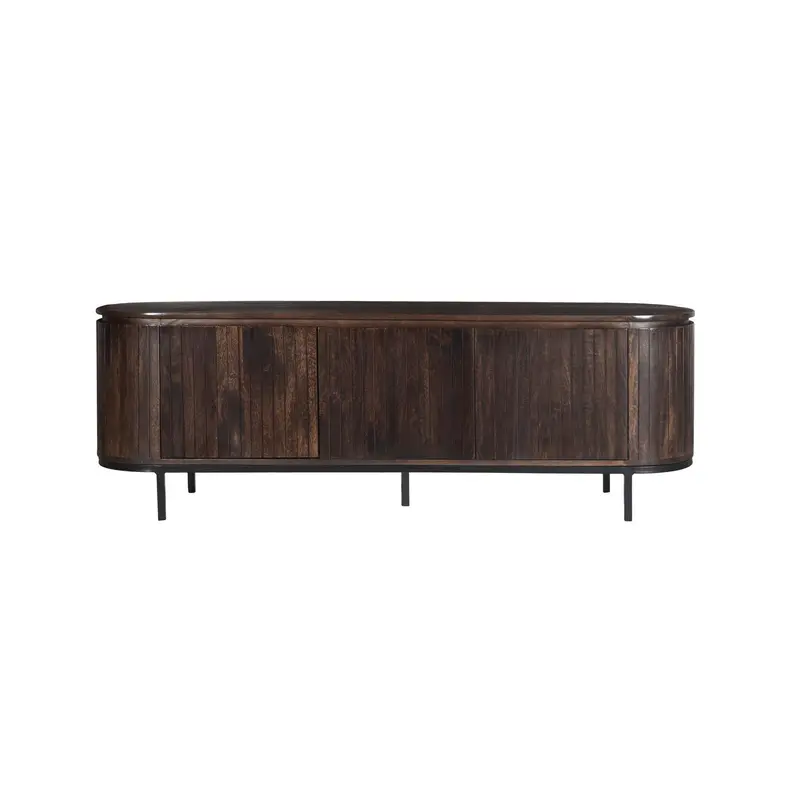 Sideboard Noor aus Mangoholz 170cm - Dunkelbraun
