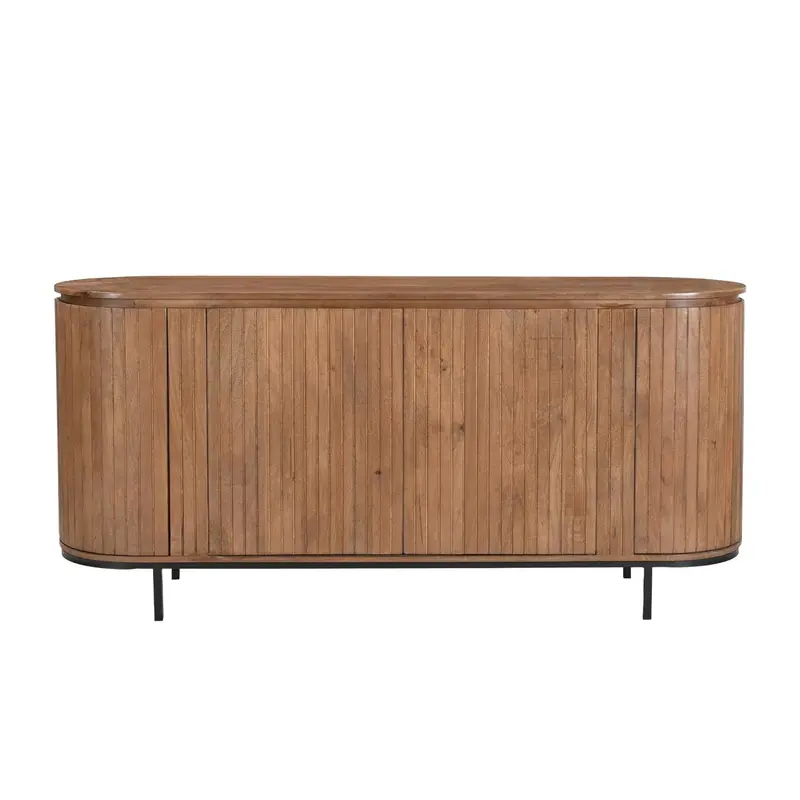 Sideboard Noor aus Mangoholz 170cm - Hellbraun