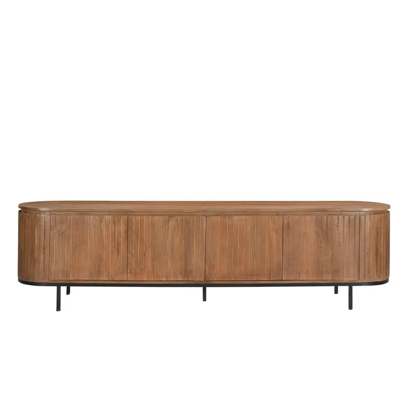 Sideboard Noor aus Mangoholz 210cm - Hellbraun
