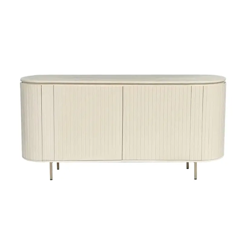 Sideboard Patou aus Mangoholz 170cm - Cremeweiß