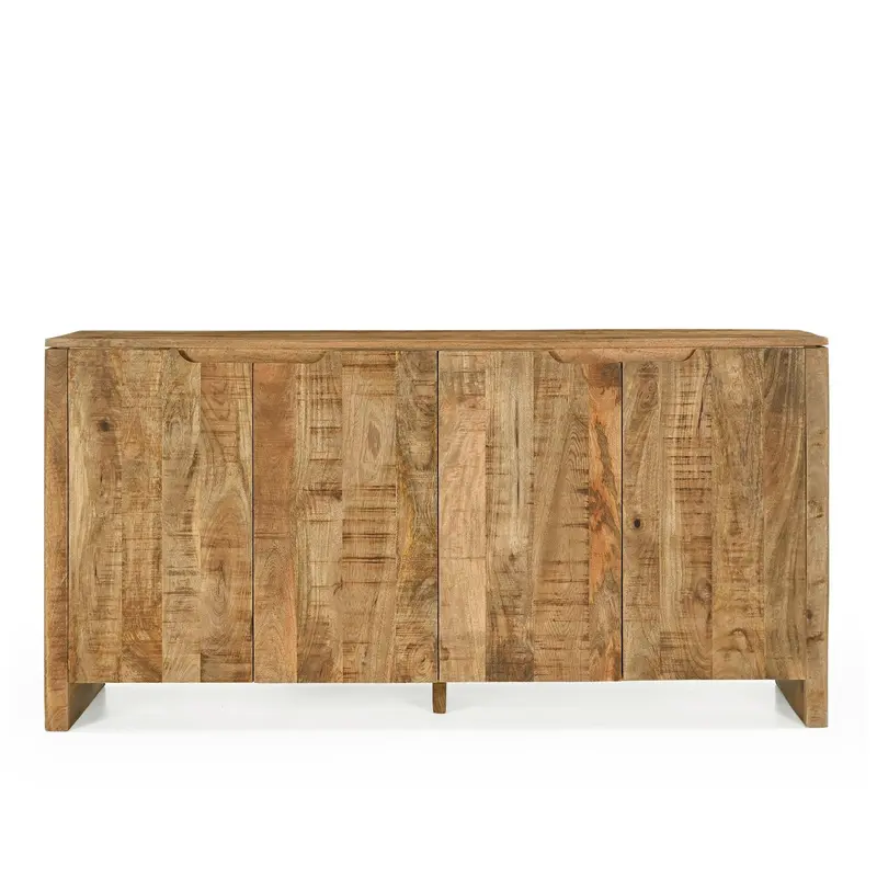Sideboard Sophie aus Mangoholz 160cm - Hellbraun