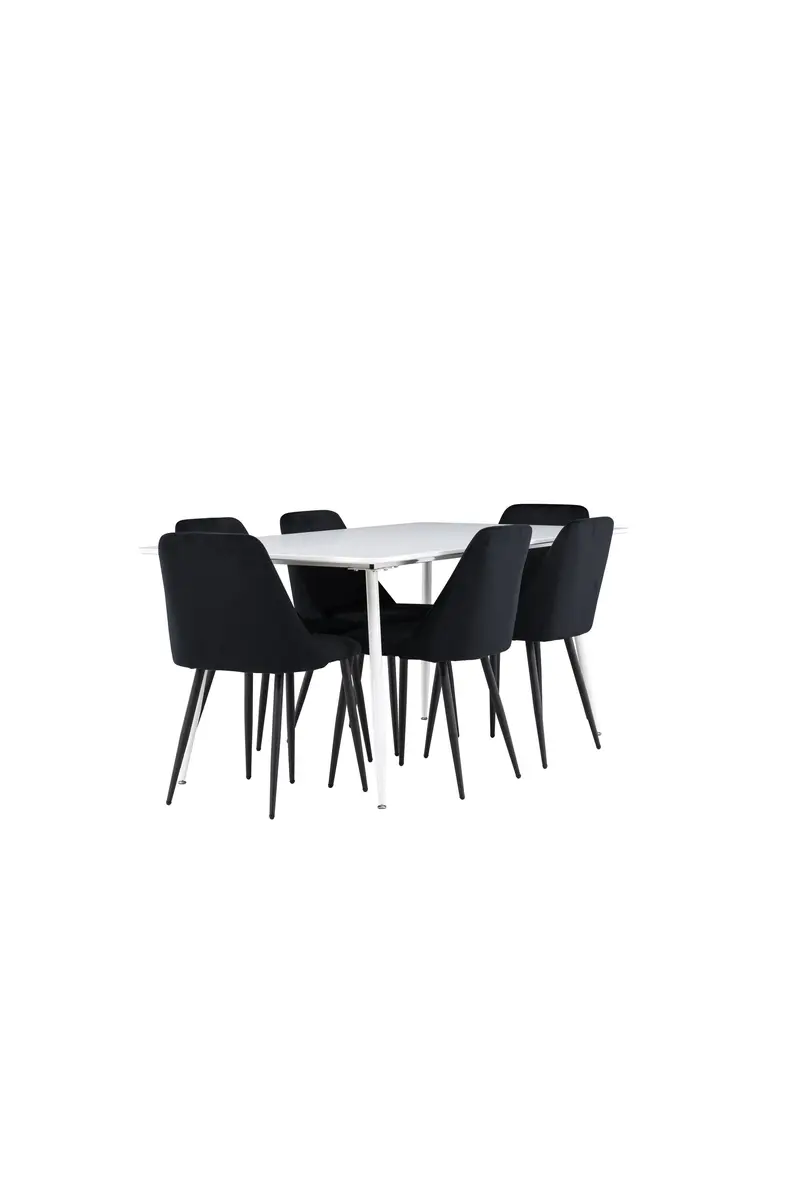 Silar Esstisch Mit Night Essstuhl Rechteckiges Essgruppen Set