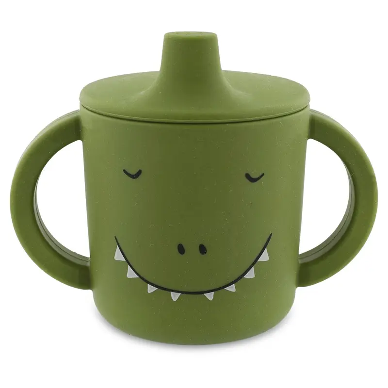 Silikon Trinklernbecher - Mr. Dino