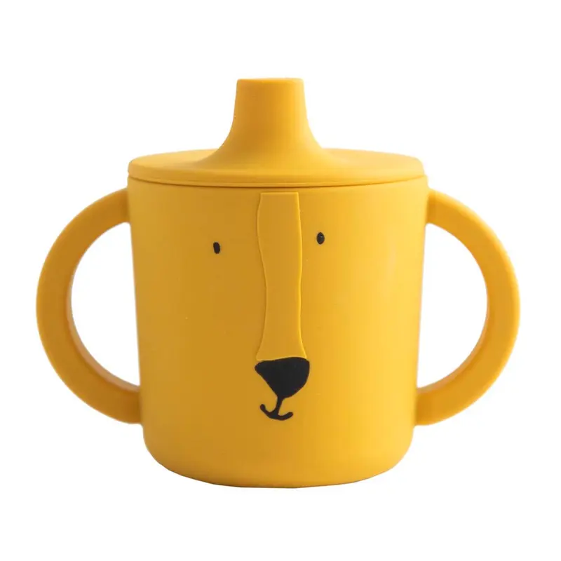 Silikon Trinklernbecher - Mr. Lion