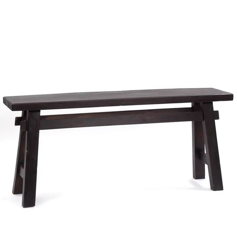 SITZBANK "EAST" | Mahagoni, 118x53x27,5cm (BxHxT) | Holzbank | Farbe