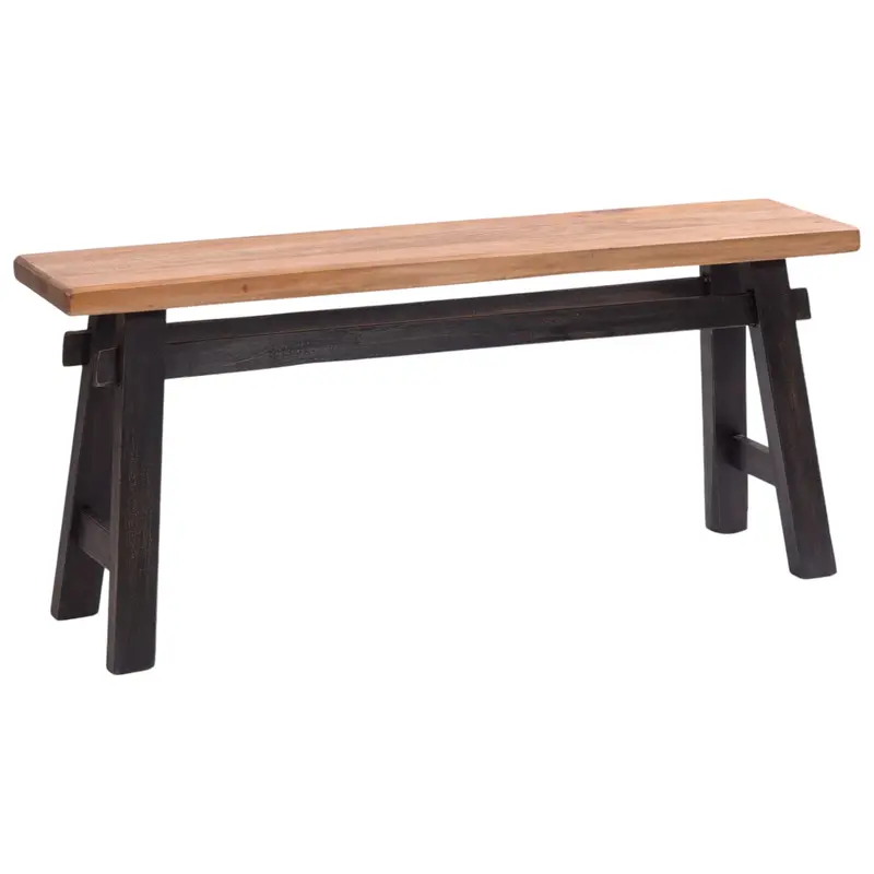 SITZBANK "EAST" | Mahagoni, 118x53x27,5cm (BxHxT) | Holzbank | Farbe