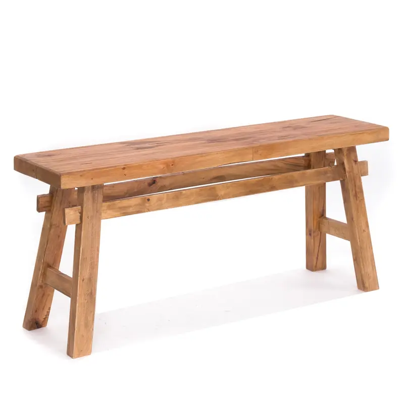 SITZBANK "EAST" | Mahagoni, 118x53x27,5cm (BxHxT) | Holzbank | Farbe