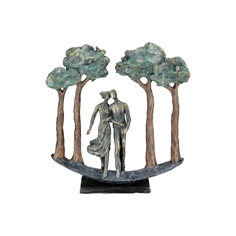 Skulptur – Wald Motiv, Paar Design, Antik Finish - Under Trees | Gilde