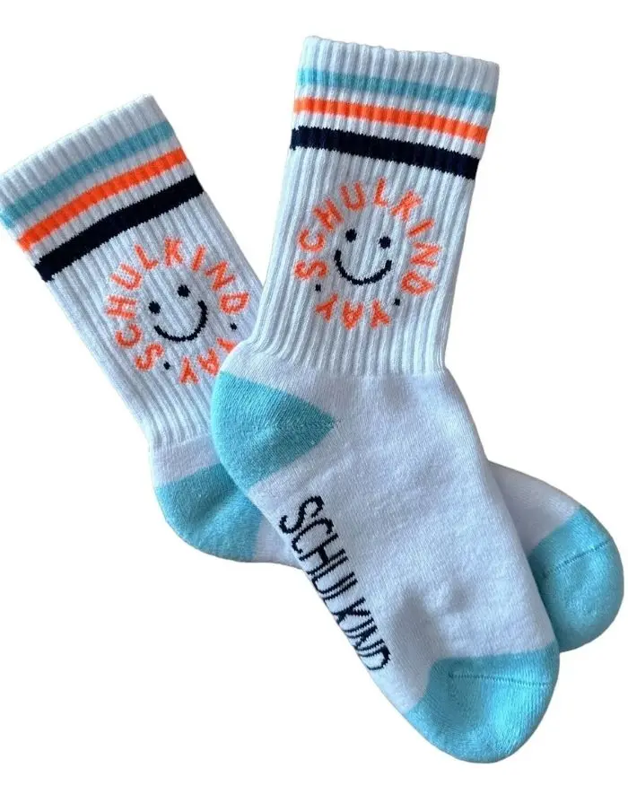 Socken Schulkind 31-34 I Blau