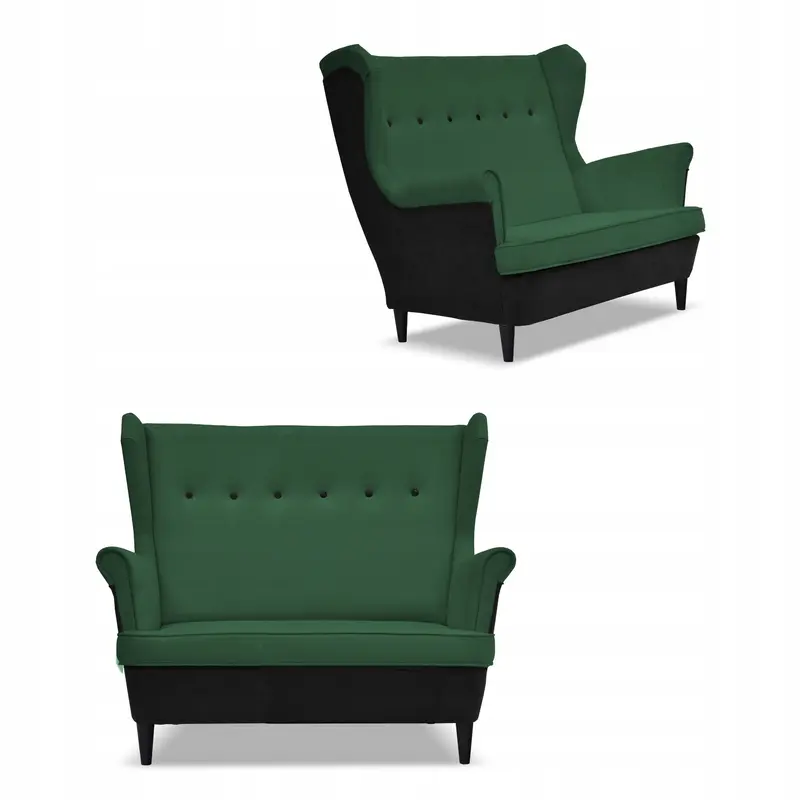 Sofa Ari grün Ausführung S.U.2