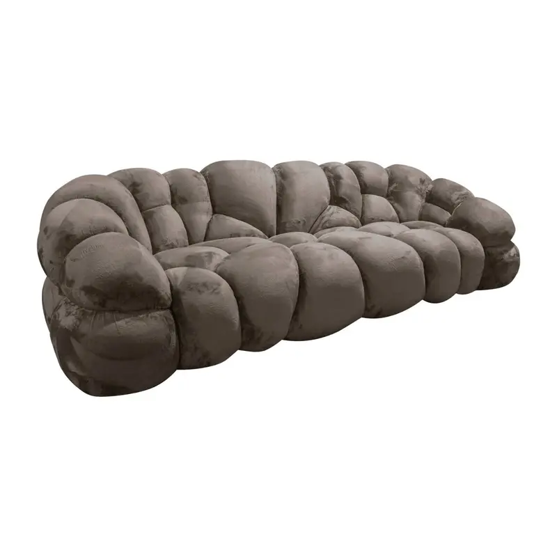 Sofa aus Lush-Stoff mit Komfortpolsterung & Handarbeitsfinish – Nubibus | PTMD