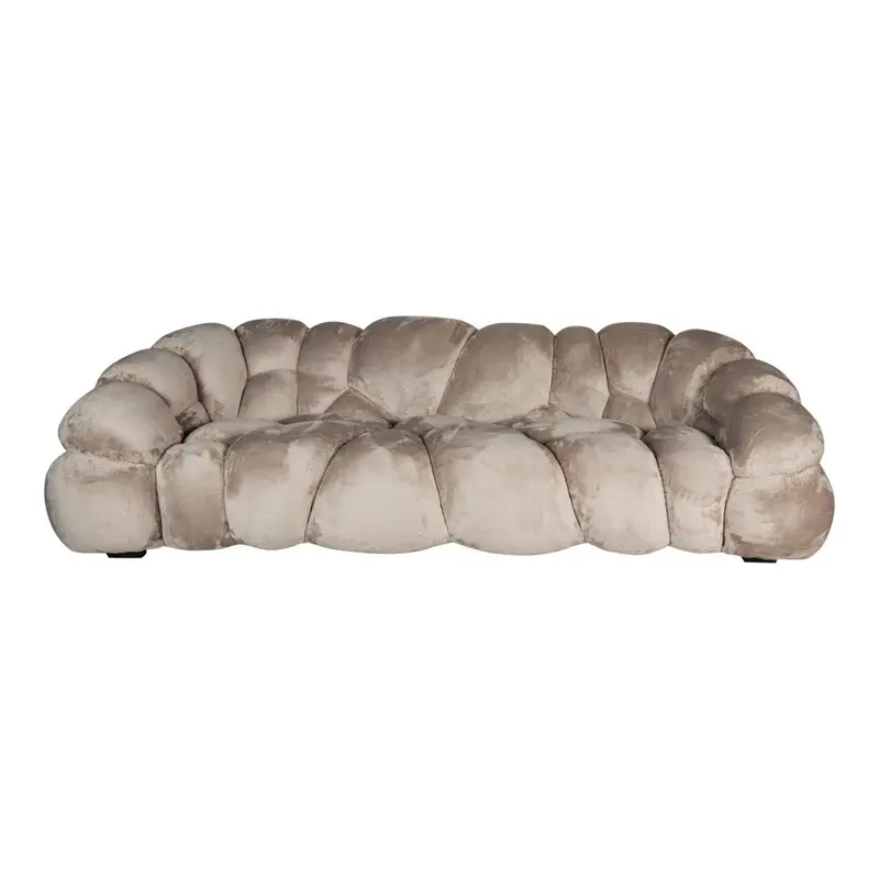 Sofa aus Lush-Stoff mit Komfortpolsterung & Handarbeitsfinish – Nubibus | PTMD