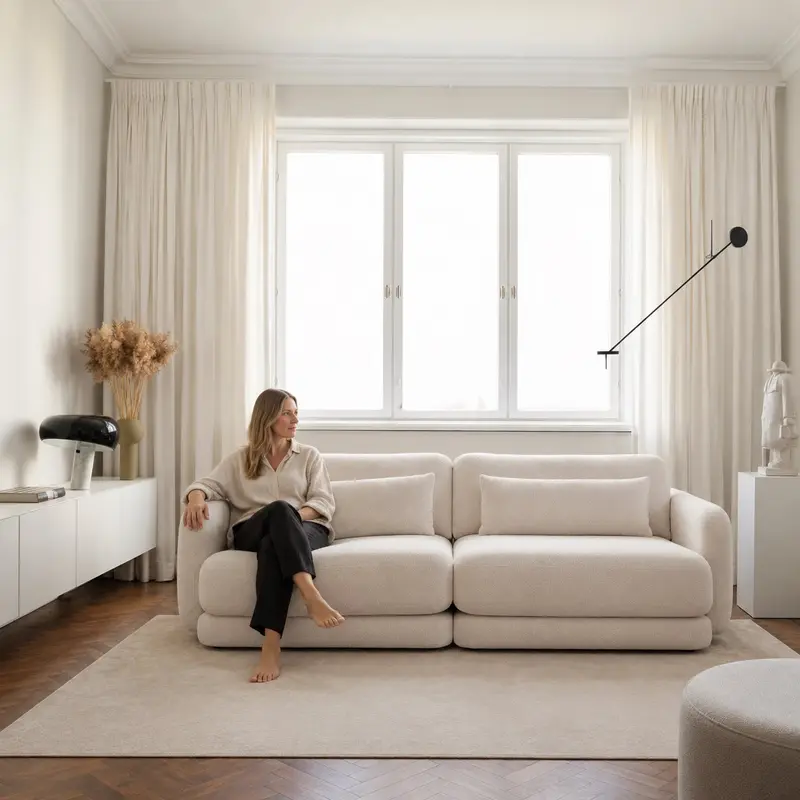 Sofa BOHO 210 – kompakter Wohnzimmer-Klassiker mit weichem Sitzgefühl