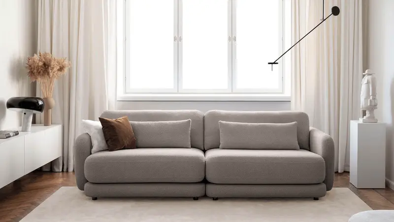Sofa BOHO 250 – die ideale Größe für entspanntes Wohnen zu zweit und mehr