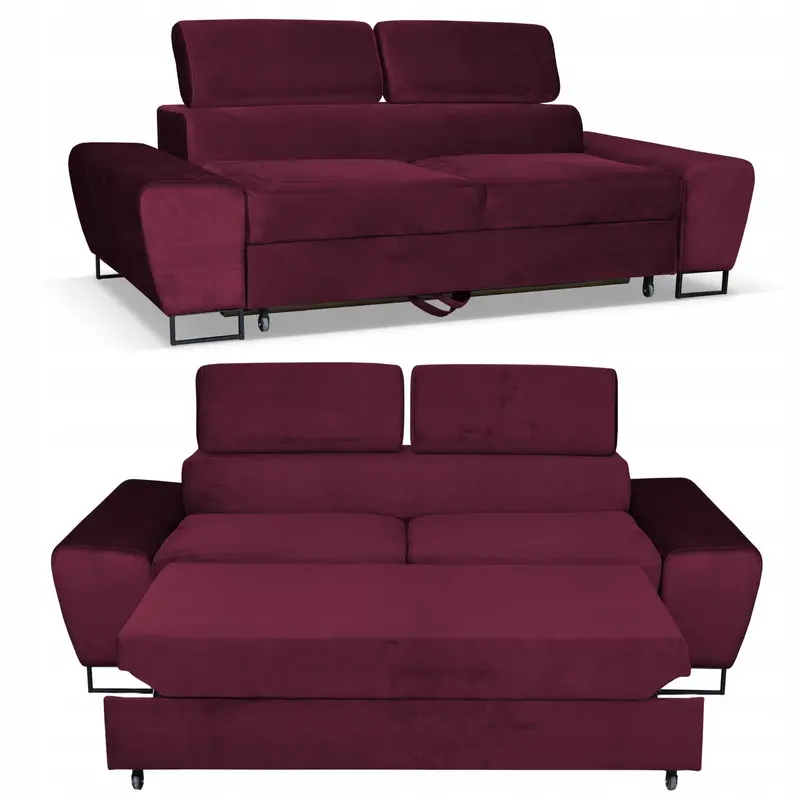 Sofa Bosso Samtoptik Ausführung K.2 Bosso Monolith 69