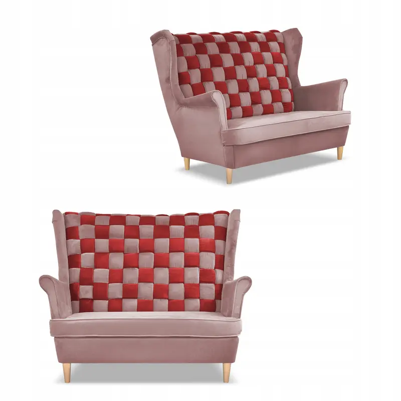 Sofa Carol Duo rosa Ausführung S.U.2