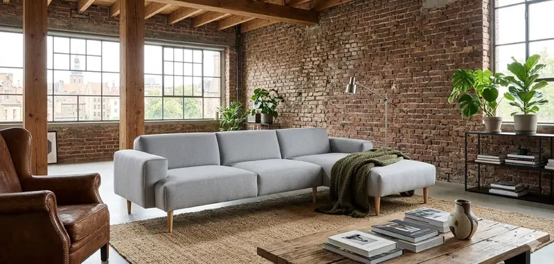 Sofa MOSS 285 mit Chaiselongue
