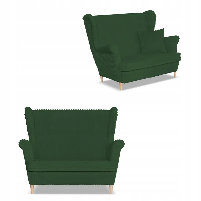 Sofa Rene grün Ausführung S.U.2