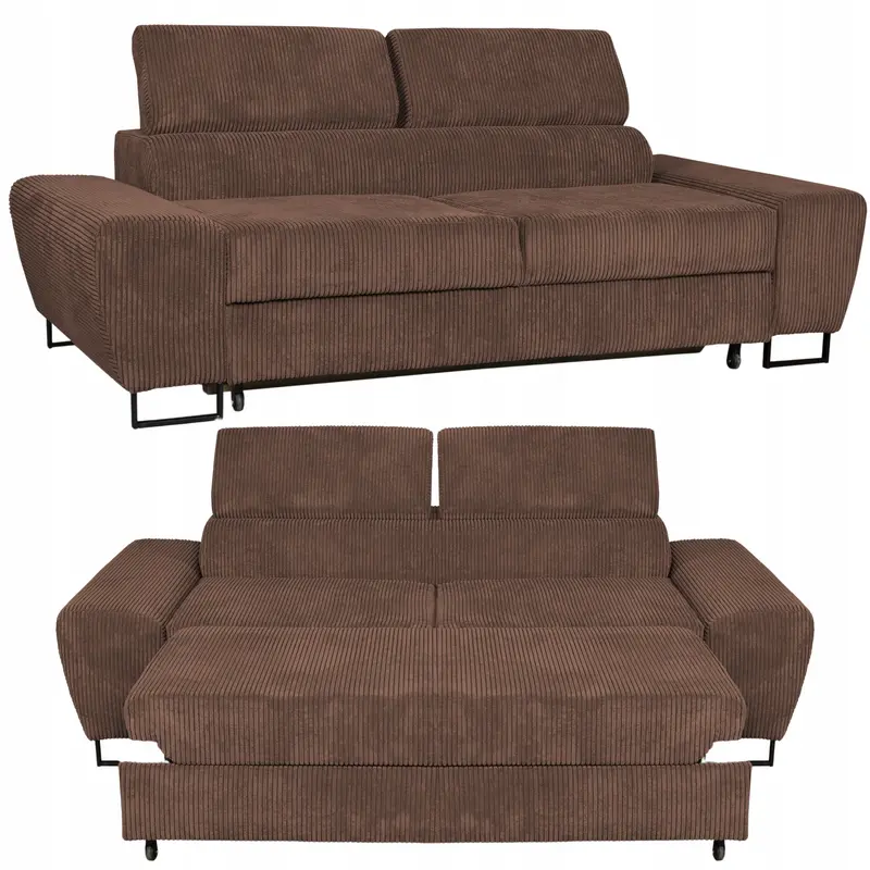 Sofa Savio braun Ausführung Sofa Savio Anafi 17