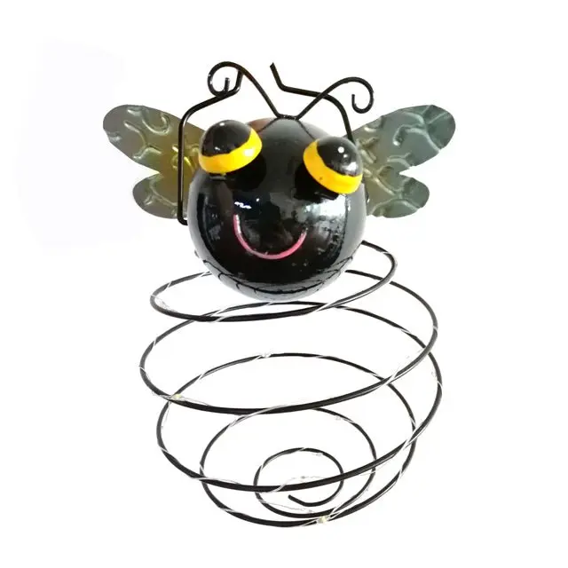 Solarlicht "Biene" aus Kunststoff/ Metall, 27 cm
