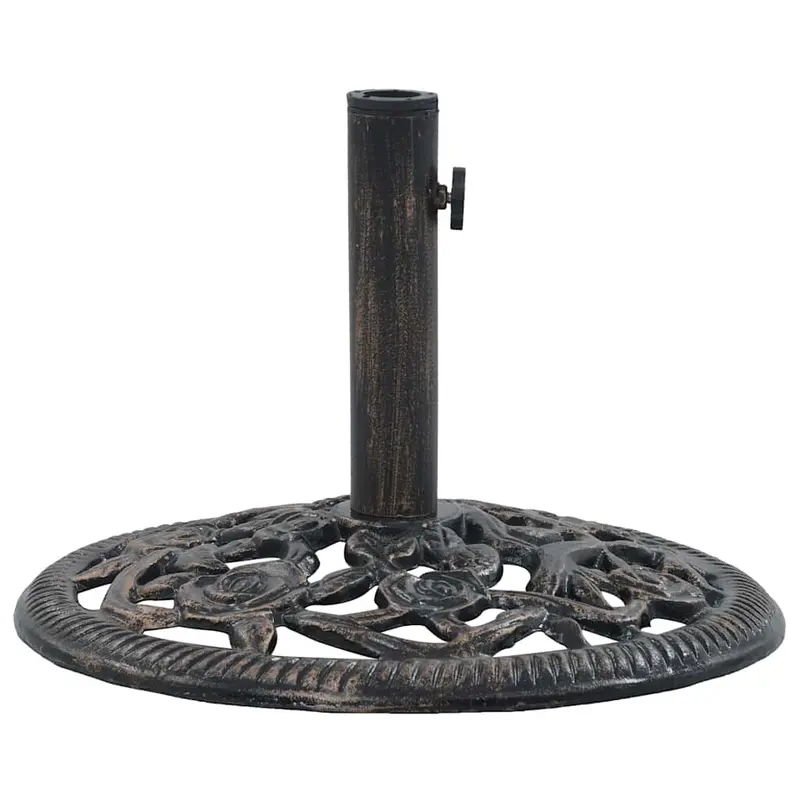 Sonnenschirmständer Bronze 12 kg 48 cm Gusseisen