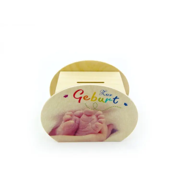 Spardose "Geburt", 8,5 cm