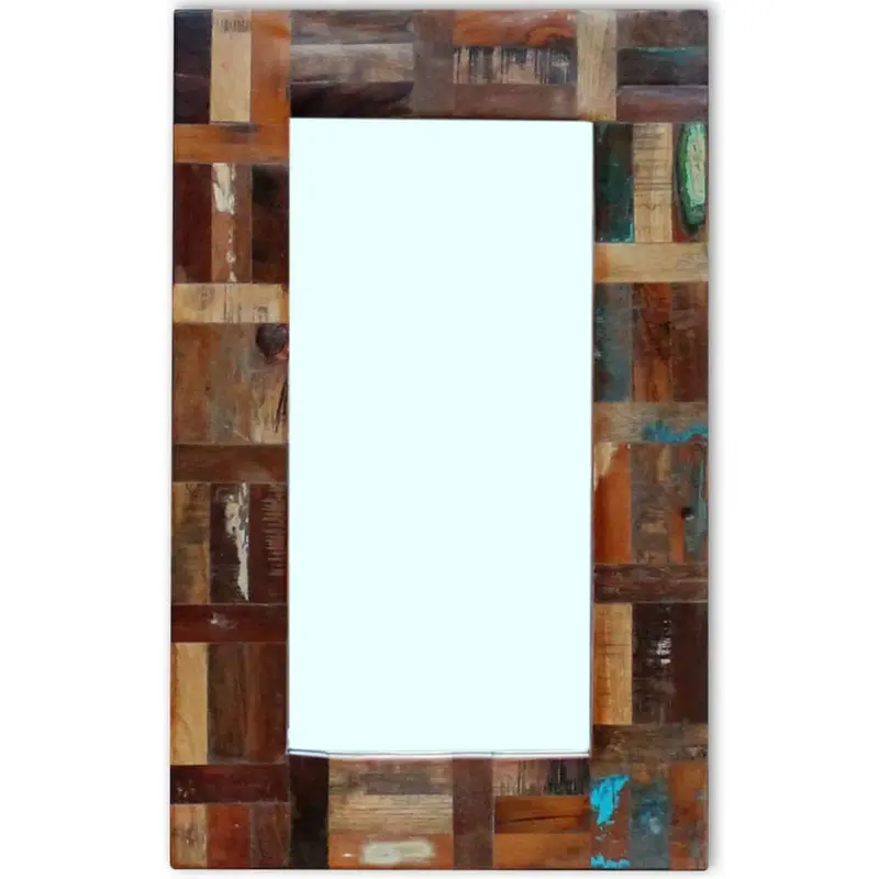 Spiegel Altholz 80x50 cm