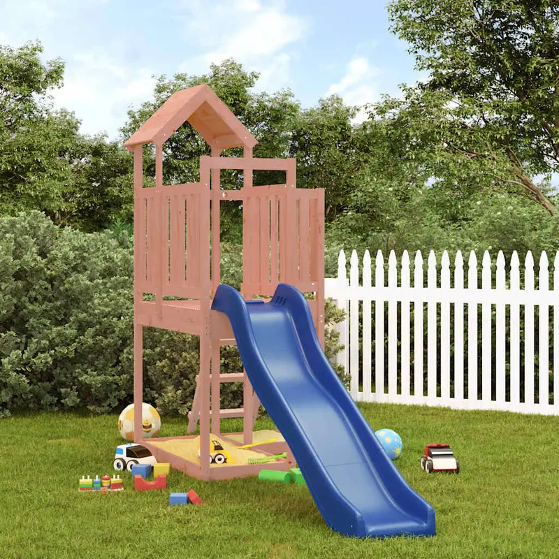 Spielturm Massivholz Douglasie mit Rutsche 304 x 107 x 214 cm (L x B x H)