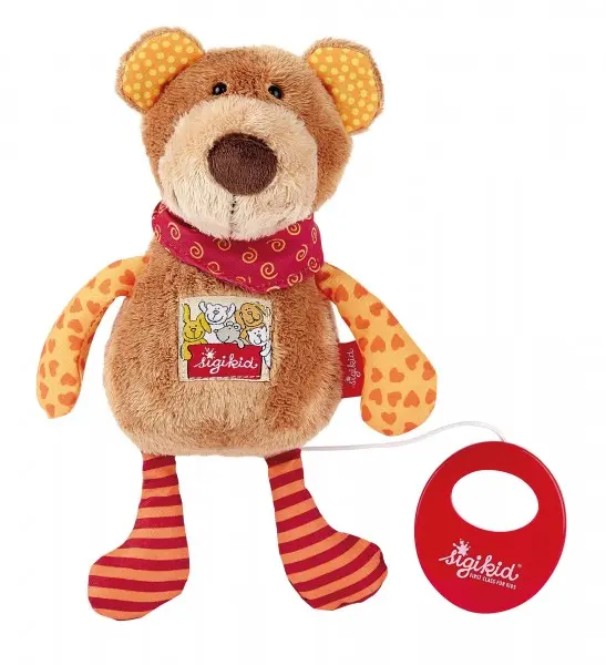 Spieluhr Bär Red Stars