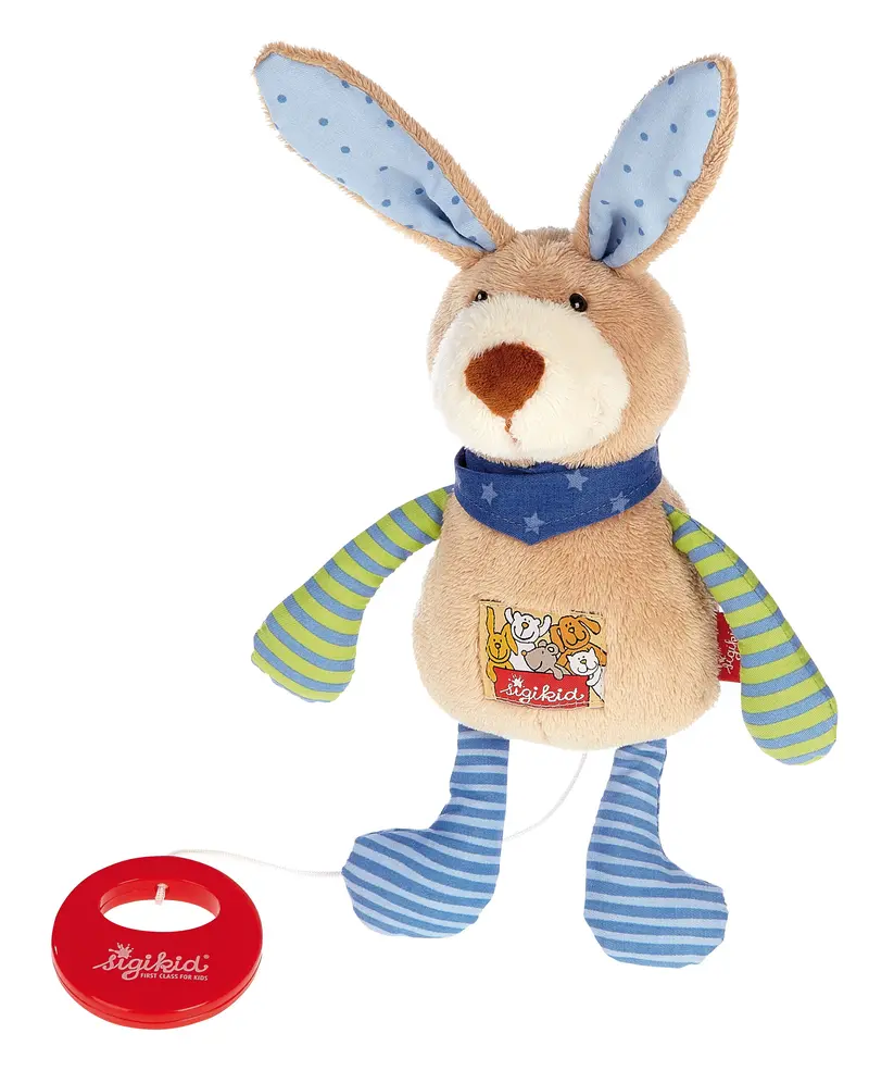 Spieluhr Hase Red Stars