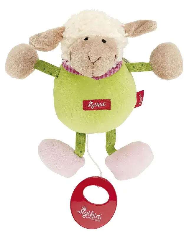 Spieluhr Schaf grün