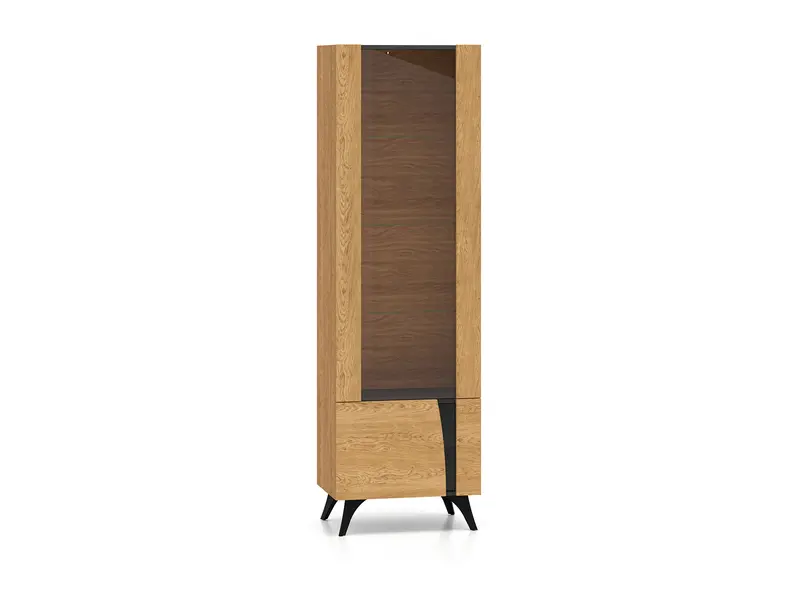 Standvitrine – TOSCANIA 02 – Modernes Design mit eleganter Glasfront