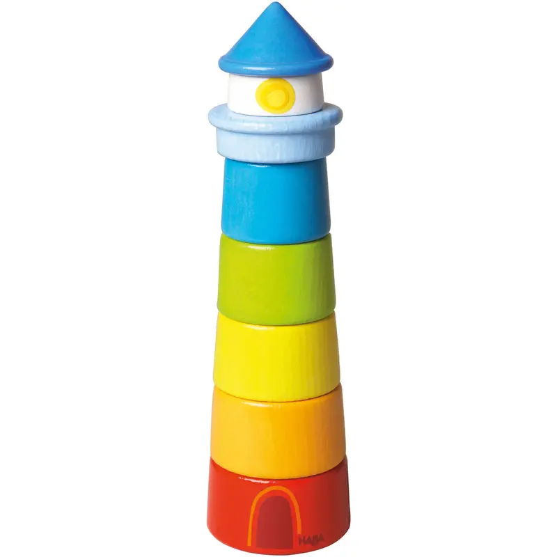 Stapelspiel Leuchtturm