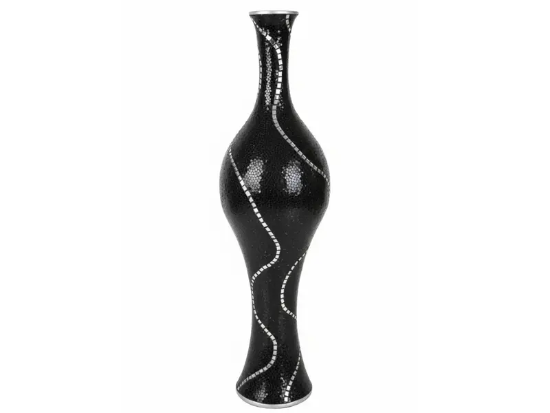 Steh Vase Groß Schwarz