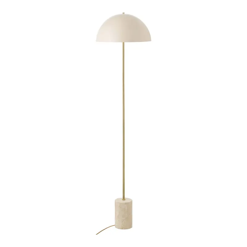 Stehleuchte – Marmorsockel, Stahlgestell, 155 cm Höhe - Sheffield | House Nordic