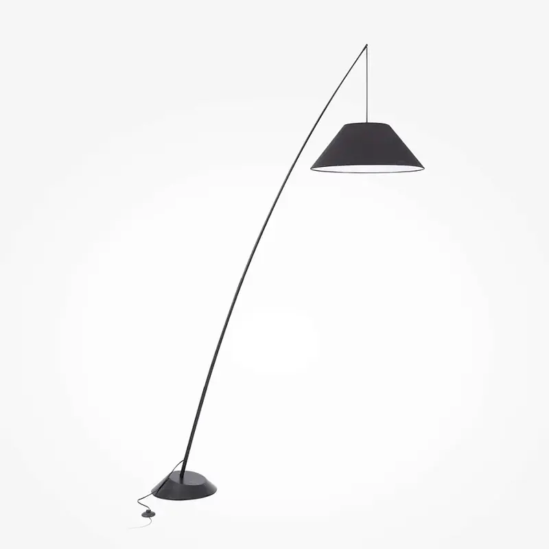 Stehleuchte – Schwarze Optik, Betonmaterial, Architektonische Stabilität - Campanula | Maytoni