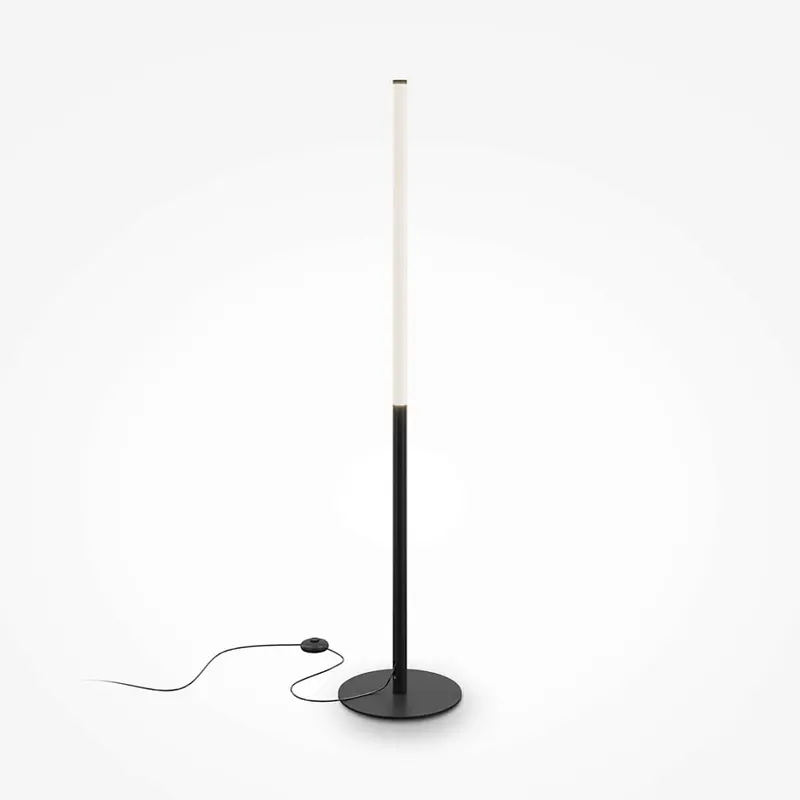 Stehleuchte – Schwarzes Metall, 18 W Leistung, Warmweiß, 130 cm Höhe - Ray | Maytoni