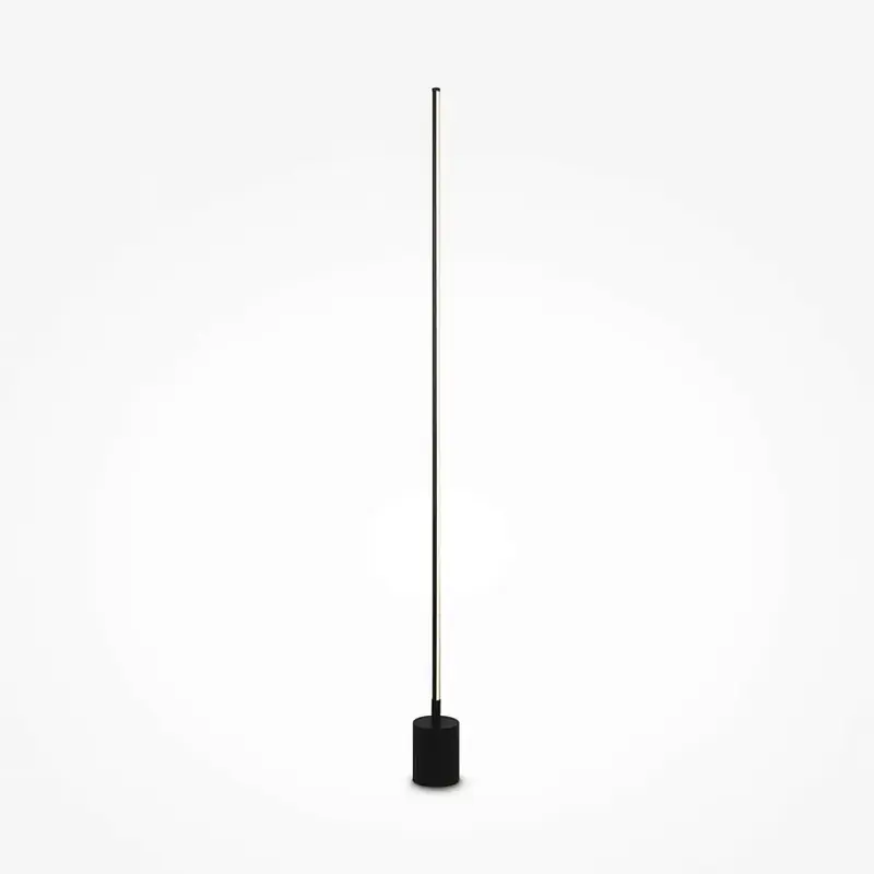Stehleuchte – Schwarzes Metall, 25 W LED, IP20 Schutz, Höhe 145 cm - Flow | Maytoni