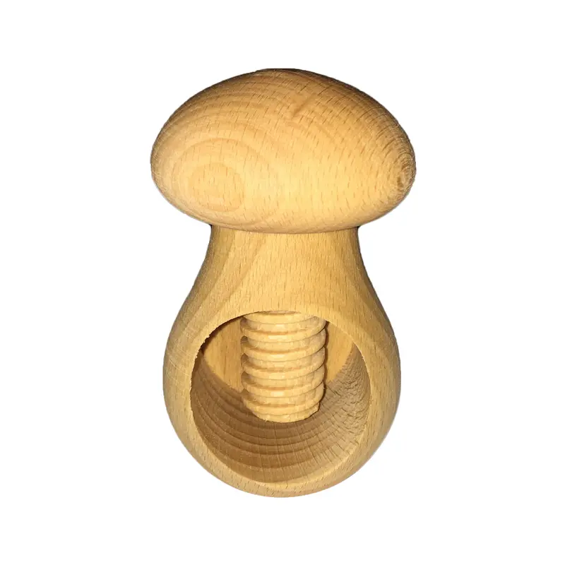 Steinpilz Nussknacker aus Holz, geölt natur 004.406