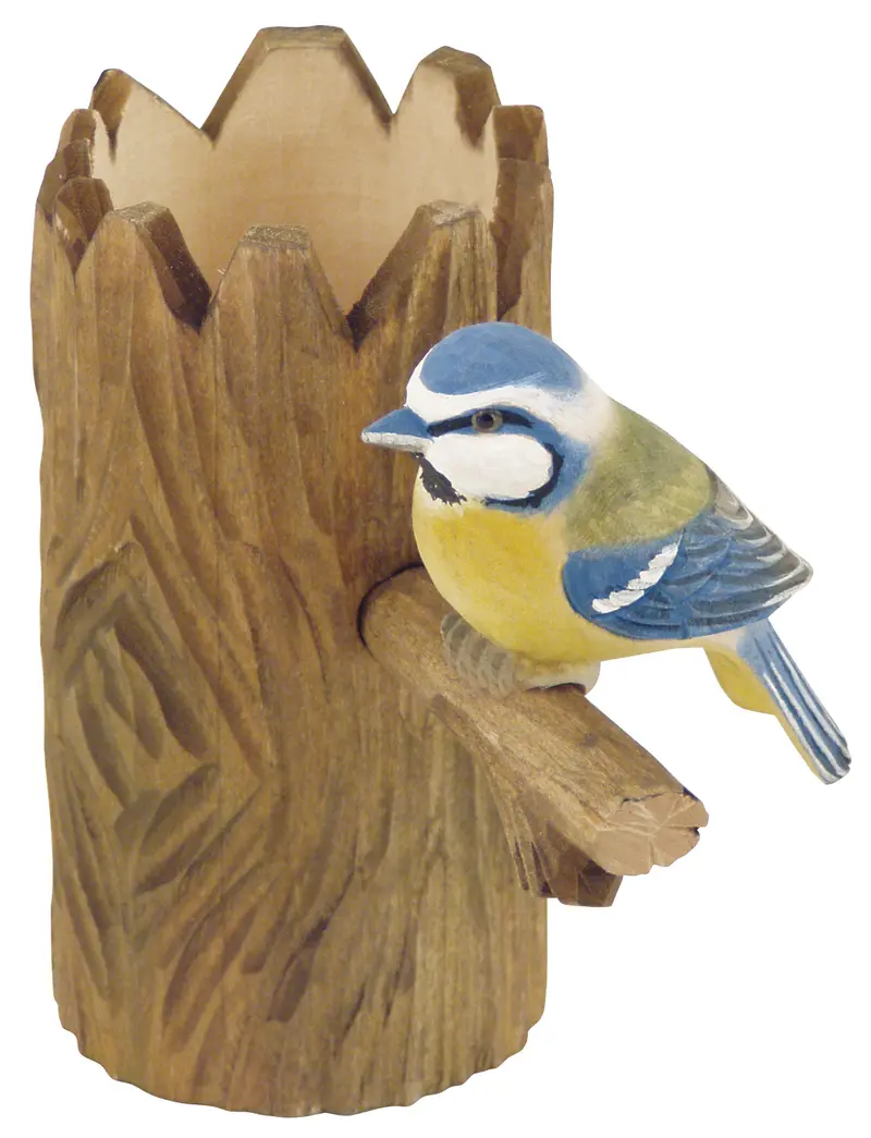 Stiftebecher mit Spitzer Blaumeise Nr. 013.531