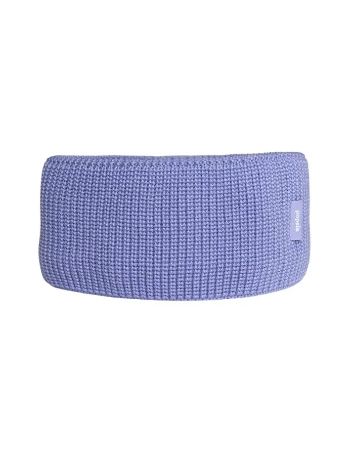 Stirnband aus Merinowolle I Lila