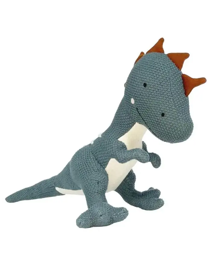 Stofftier T-Rex Mittel I Blau