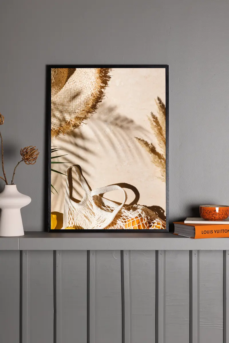 Strandposter Wanddekoration
