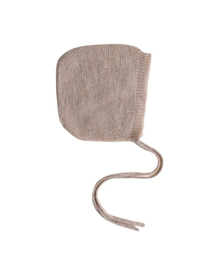 Strickmütze Newborn I Sand