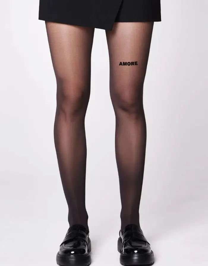 Strumpfhose Statement I Amore