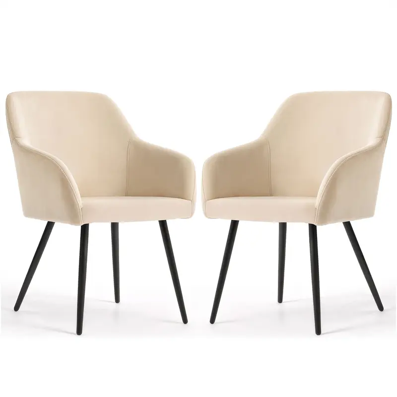 Stuhl Set – ESTELLE – Luxuriöse Samtstühle für elegantes Wohnen