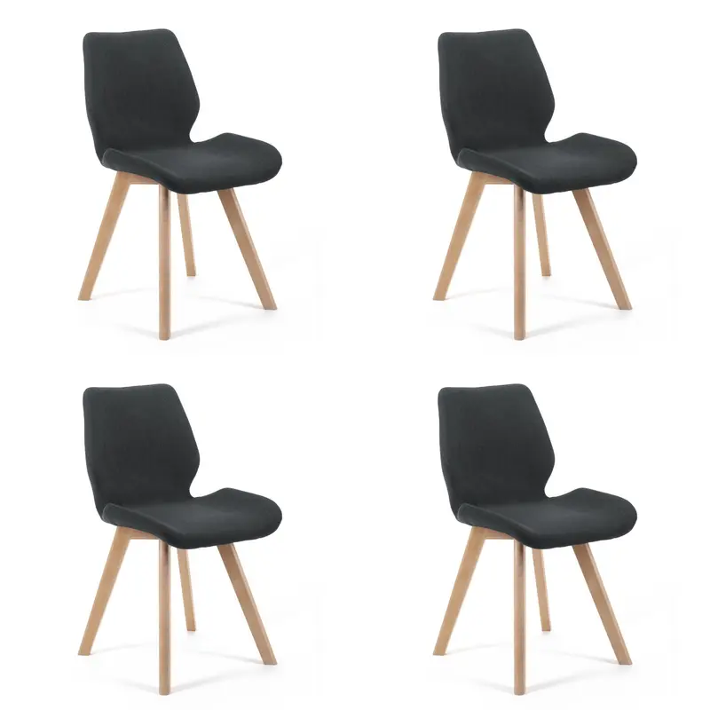 Stuhl Set – Leichtes Design im 4er Set für moderne Räume